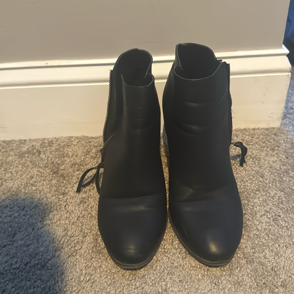 Black Heel Boots